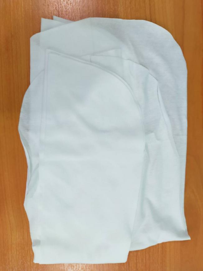 เศษผ้า สีขาว ขนาด A3-A4 เนื้อคอตต้อน ราคา กิโลละ 60บาท