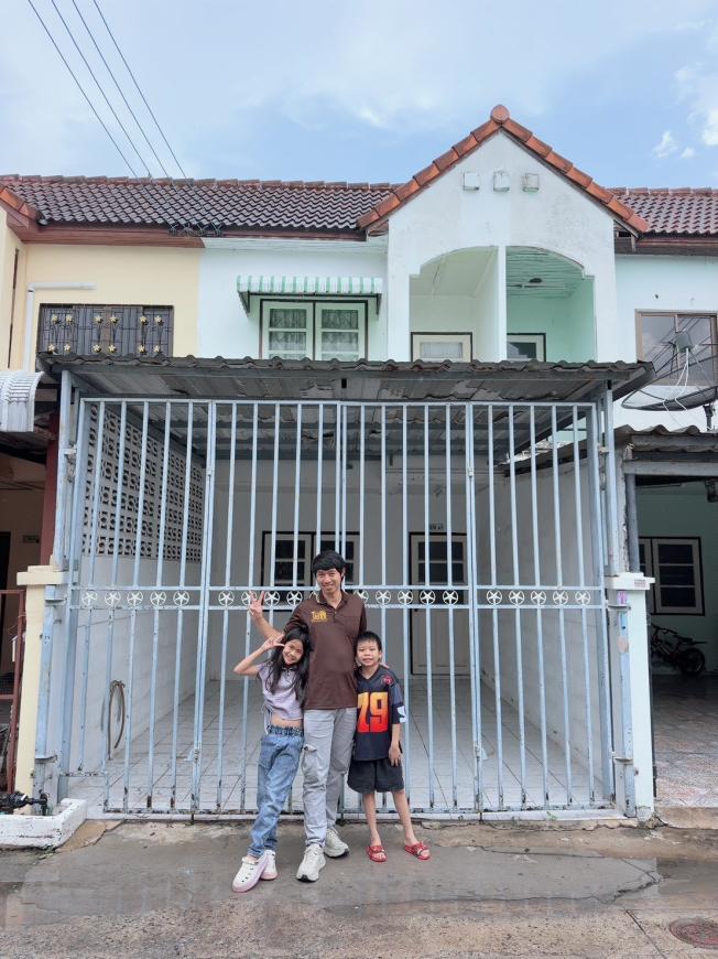 🏡หมู่บ้านกรีนวิลล์🏡หนองซ้ำซาก ทาวน์เฮ้าส์สองชั้น